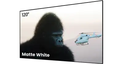 AWOL VISION 120" Fixed Frame Projector Screen 4K/8K *BRAND NEW*, View more