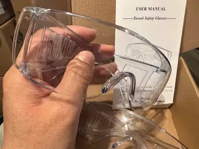 New safety glasses, View more