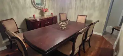 Dinning room table and chairs , View more