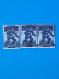 Upper Deck 2019-20 OPC Glossy Rookies Lot de 3 Quinn Hughes R-10