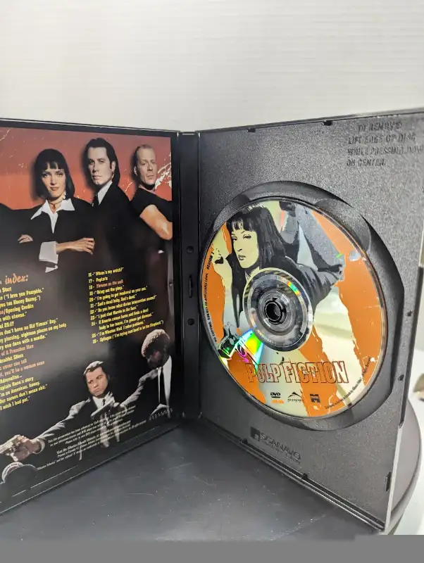 Pulp Fiction DVD John Travolta Uma Thurman Samuel L Jackson in CDs, DVDs & Blu-ray in Calgary - Image 3