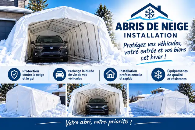 Snow Shelter Installation
