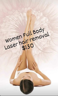 Women full body Laser hair removal 