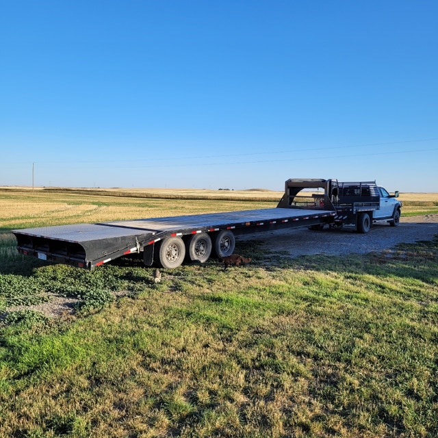 32ft Gooseneck flat bed for sale Other Lethbridge Kijiji