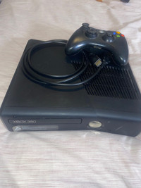 Xbox 360 with controller