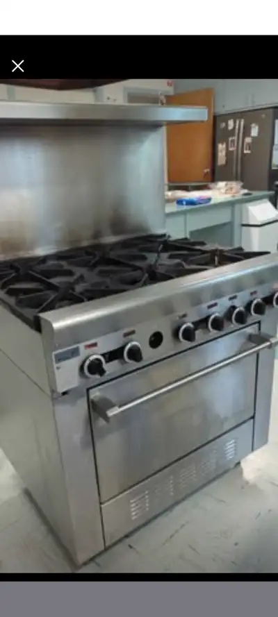 US Range Commercial Propane Stove 6 burner, View more