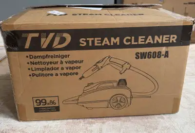 TVD steam cleaner, upholstery cleaner, steam cleaner with 5 m ex, View more