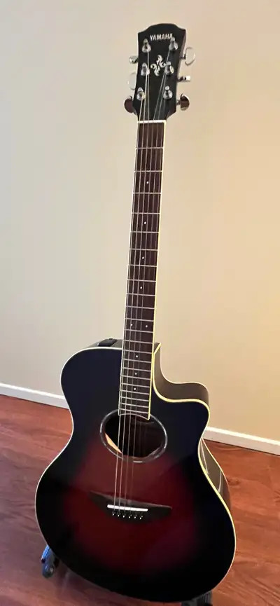 Yamaha APX600 electric acoustic guitar, View more