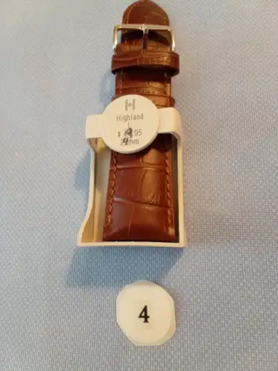 PREMIUM ITALIAN LEATHER WATCH STRAPS (24mm/BRAND NEW), View more