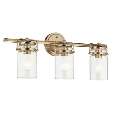 KICHLER BRINLEY 24" 3-LIGHT BATHROOM VANITY, View more