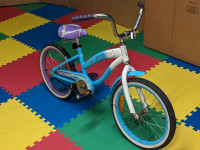 sold by bike mechanic: 18" wheels, girl's bike "Journey" cruiser