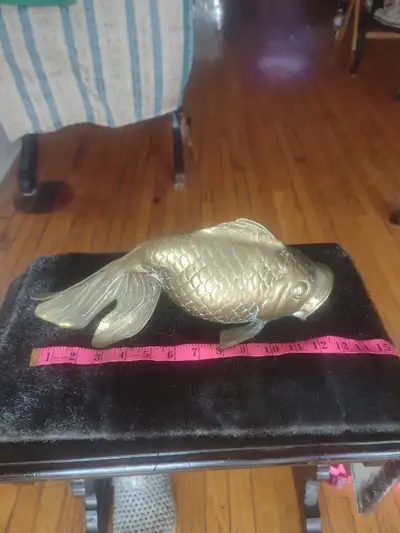 Bronze fish. 13"/2ps., View more