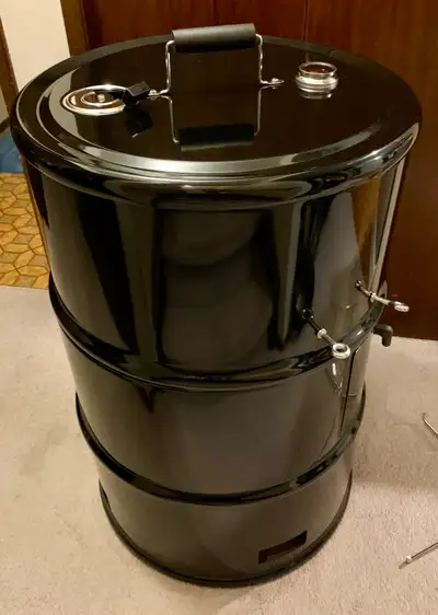 Outdoor Barrel Style BBQ Grill, View more