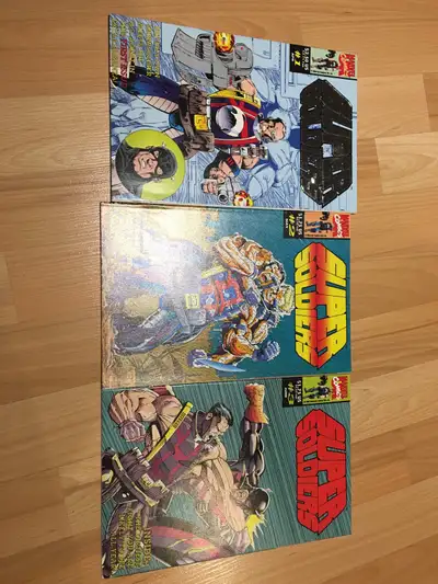 Super Soldiers Comic Book #1 2 and 3  (1993) - Marvel Comics EMB, View more