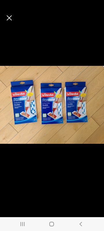Brand New Vileda ProMist Mop Refills x 3, View more