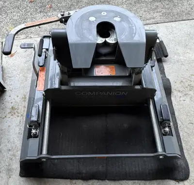 B&W 5th Wheel Hitch RVK3770 Companion Slider Hitch fits GM/Chev Puck System Works with factory-insta...