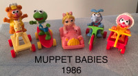 Figurines Muppet Babies 1986 (McDonald) 5/$10