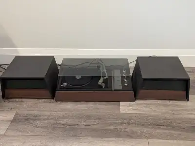 Vintage Sears Silvertone Portable Phonograph Record Player, View more