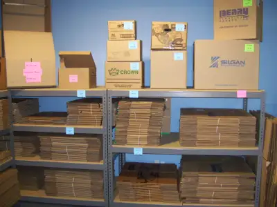 1/2 Priced Moving Boxes & Supplies at Cobblestone Packaging, View more