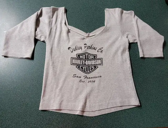 Grace in LA denim embroddiered jeans/ 94 Harley San Fransisco in Arts & Collectibles in Red Deer - Image 8