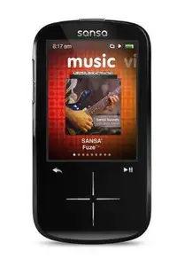 Sandisk Sansa Fuze+ 16 MP3 FLAC Player - new