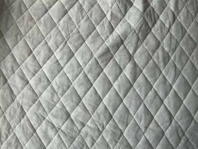 Quilted Batting Fabric – White