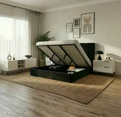 Queen Bed, View more