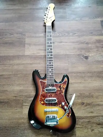Vintage Audition / Teisco 1960s guitar, View more