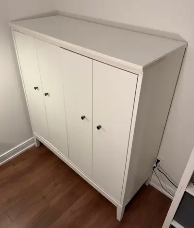 IKEA IDANÄS Cabinet with Bi-Folding Doors - White, View more