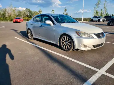 For Sale: 2006 Lexus IS250 – 6-Speed Manual $6,500 OBO Selling my 2006 Lexus IS250 with 280,000 km....