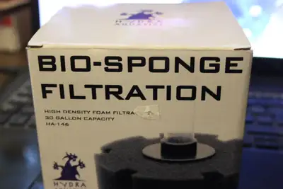 Sponge Filter (Never Used), View more