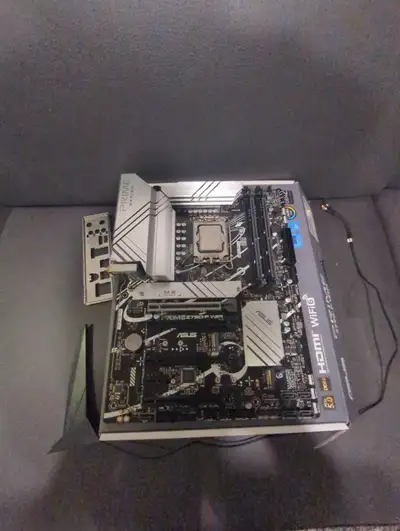 Intel i7 12700k cpu + Asus prime Z790-P wifi motherboard, View more