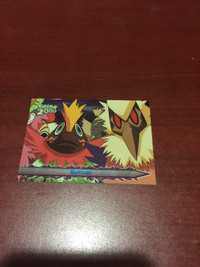 Topps Pokemon 2000 movie Animation Card # 22 Foil Rare Natives