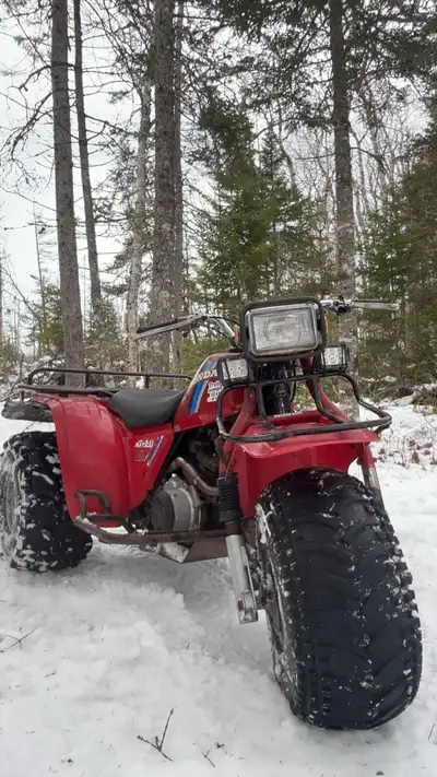 1984 Honda ATC200ES Bigred New battery & oils front & rear brakes are new Engine runs like new works...