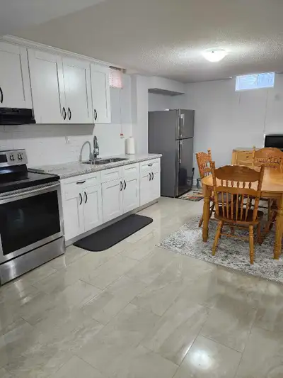 Studio basement apartment Separate entrance Situated close to Durham College and Ontario Tech Close...