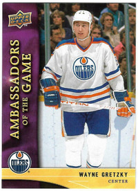 2009-10 Upper Deck Ambassadors of the Game #AG27 Wayne Gretzky S