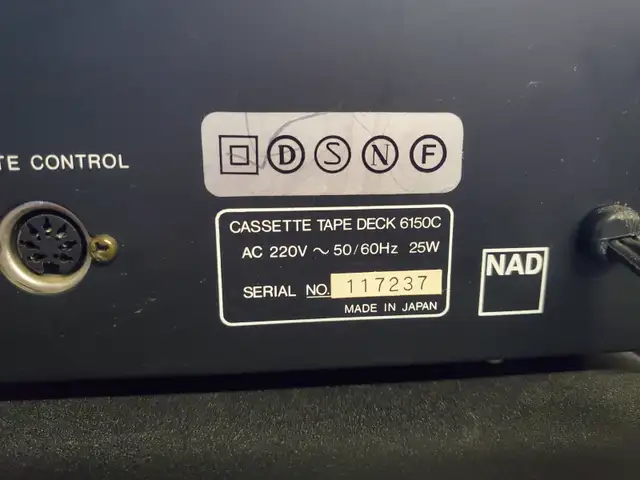 NAD SYSTEM 3020I AMPLIFIER, 5340 CD, 6150C CASSETTE SERVICED in Stereo Systems & Home Theatre in Markham / York Region - Image 8