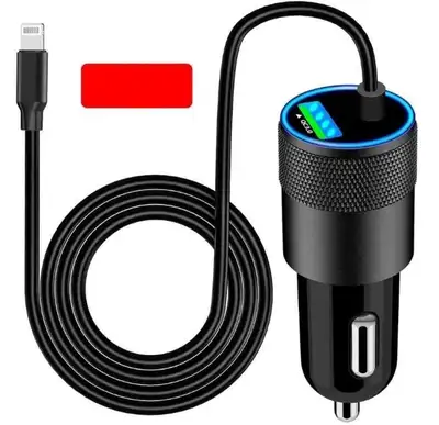 Barmaso iPhone Fast Car Charger,, View more