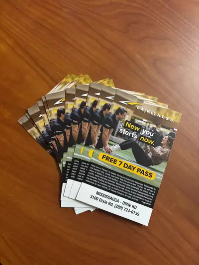 FREE LA FITNESS 7 DAY PASS, View more