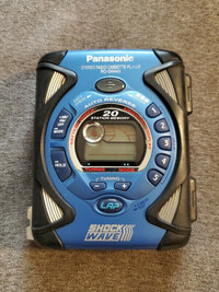 Panasonic Shockwave Cassette Player