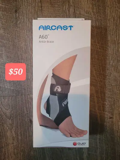 Brand new ankle brace. Great support and stabilize ankle.