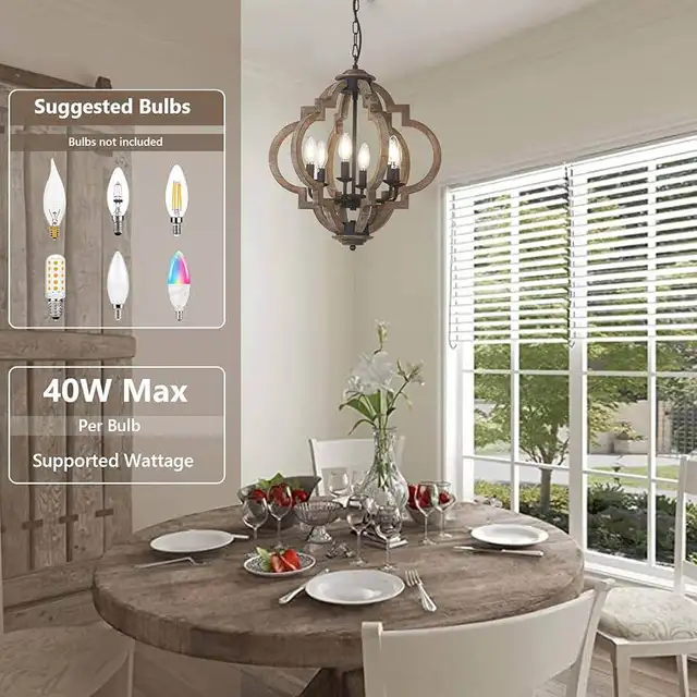 Farm candlesticks for dining room; Chandeliers de ferme in Home Décor & Accents in Laval / North Shore - Image 2