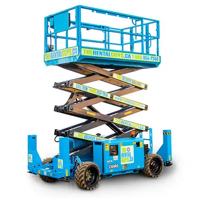 3369RD Sinoboom Outdoor Scissor Lift - Free Delivery, View more