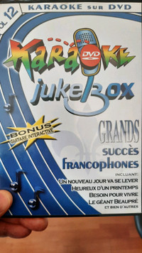 DVD Karaoke classic québécois 