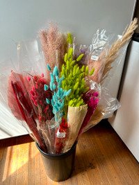 Dried Floral Decor - Pampas Grass, Palm Spears...