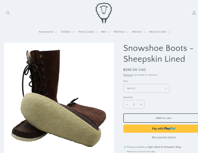 Snowshoe Boots Made in CANADA, View more