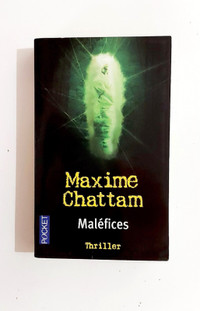 Roman - Maxime Chattam - MALÉFICES - Livre de poche