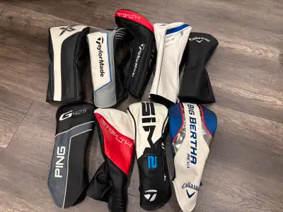 Various Driver/FW/Hybrid/Putter Headcovers, View more