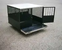 Aluminum Dog Cage Insert Escape Proof K9  All Welded
