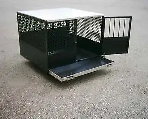 Aluminum Dog Cage Insert Escape Proof K9  All Welded, View more
